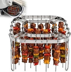 Opciones efectivas en lugar de brochetas para freidora de aire