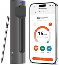 Guía para instalar y usar un termómetro WiFi para carne