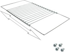 Mantenimiento y limpieza de rejillas para horno extensibles
