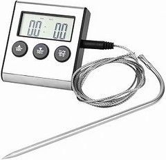 Guía para utilizar un termómetro para horno y carne correctamente