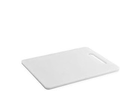Instrucciones para usar una tabla de cortar de plástico