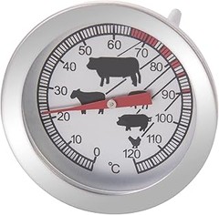 Guía paso a paso para usar un termómetro analógico para carne