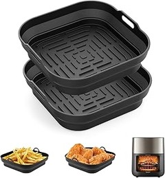 ¿Moldes de silicona o metal para pizza en freidora de aire?