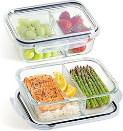Recipientes herméticos para meal prep