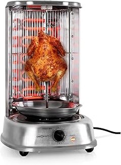 Pros y contras de utilizar un asador de pollo con varias varillas