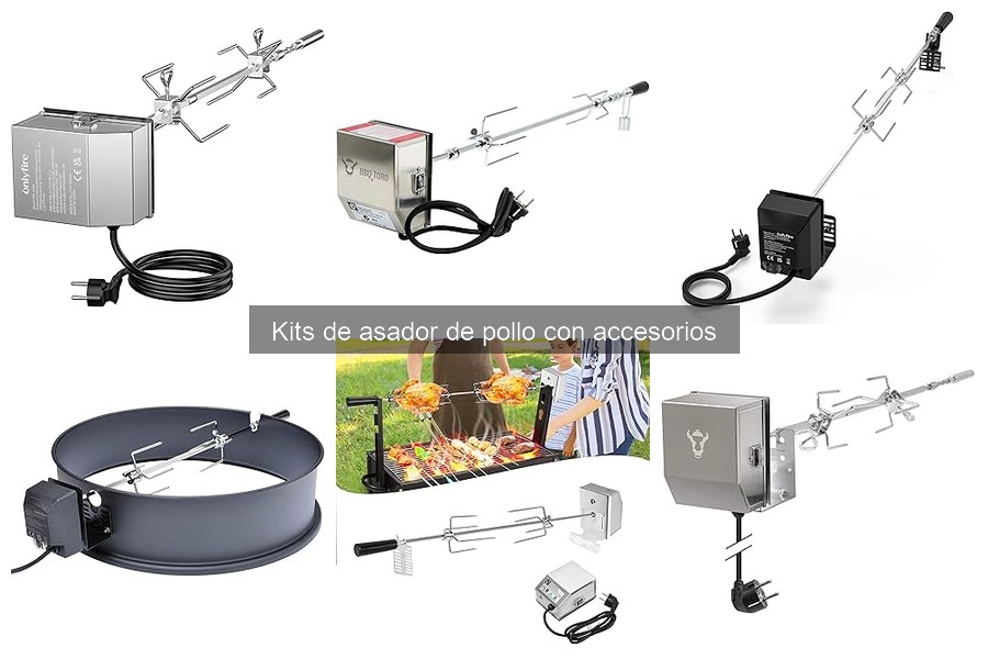 Accesorios imprescindibles para kits de asador de pollo