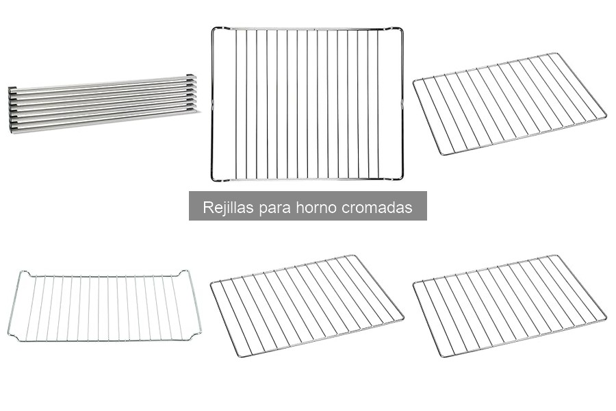 Accesorios imprescindibles para rejillas de horno cromadas
