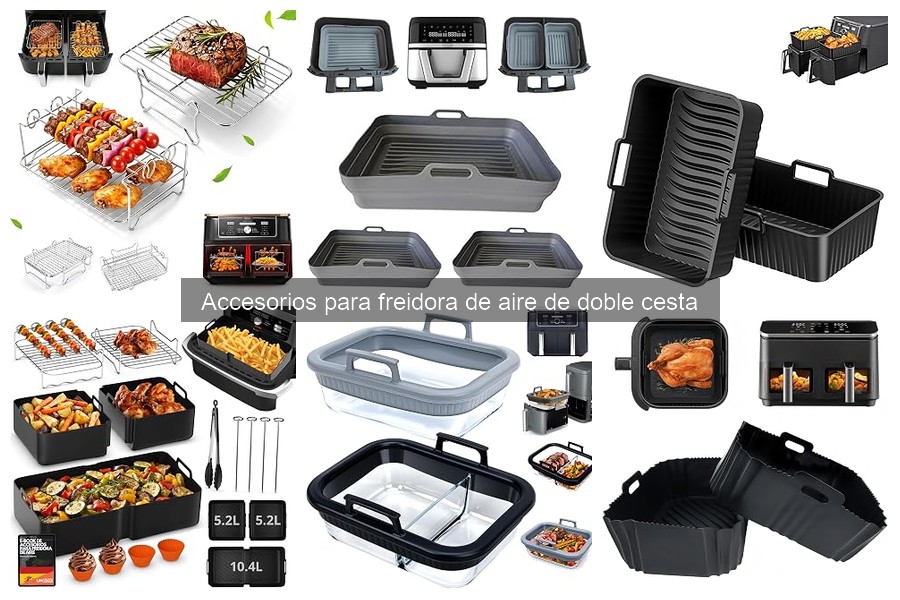 Alternativas a Accesorios de Freidora de Aire de Doble Cesta