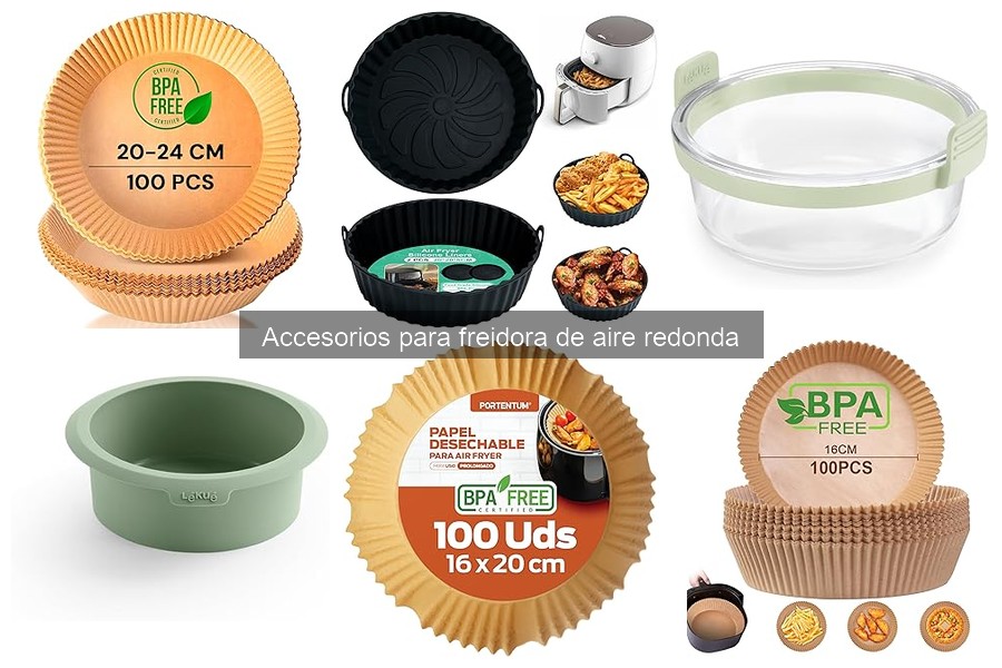 Alternativas a Accesorios para Freidoras de Aire Redonda