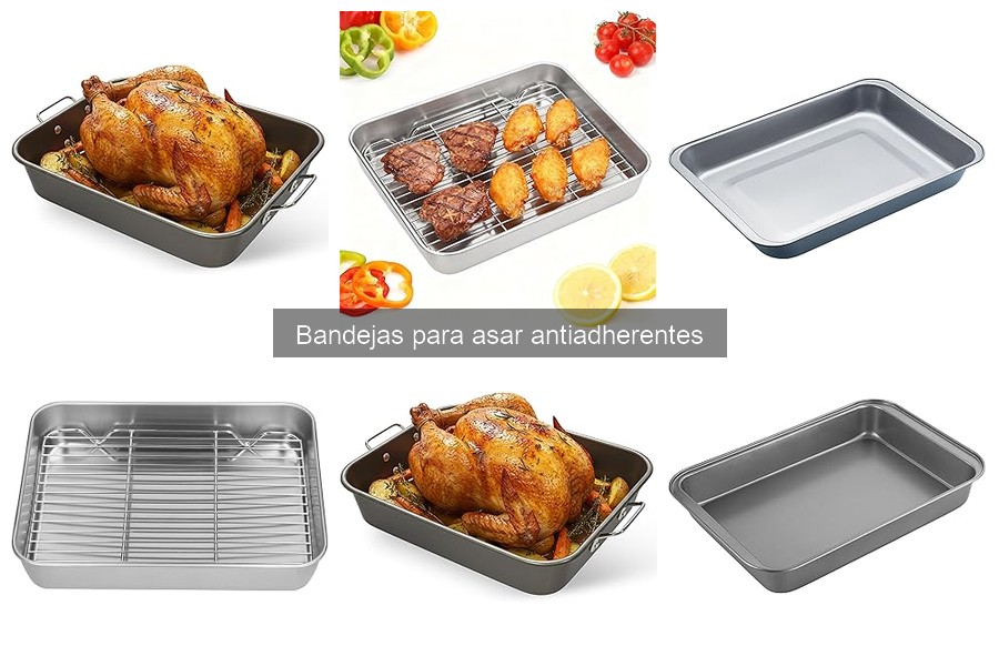 Alternativas a bandejas antiadherentes para asar
