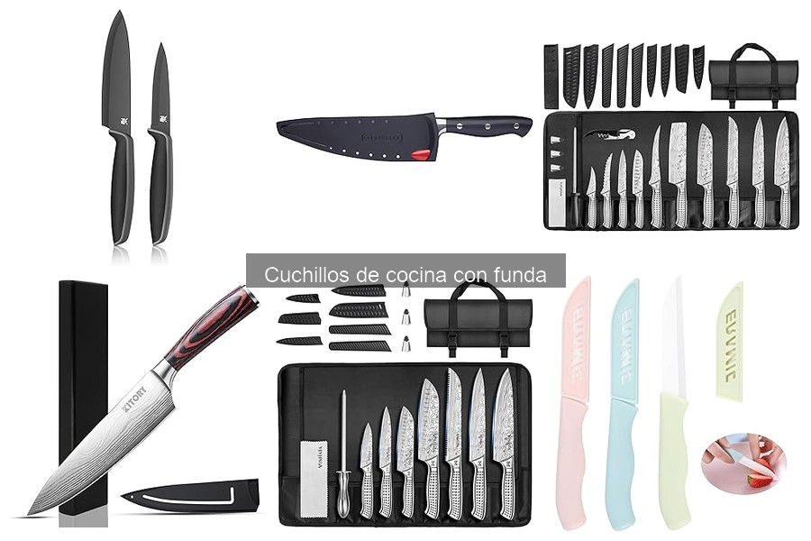Alternativas a cuchillos de cocina con funda: mejores utensilios