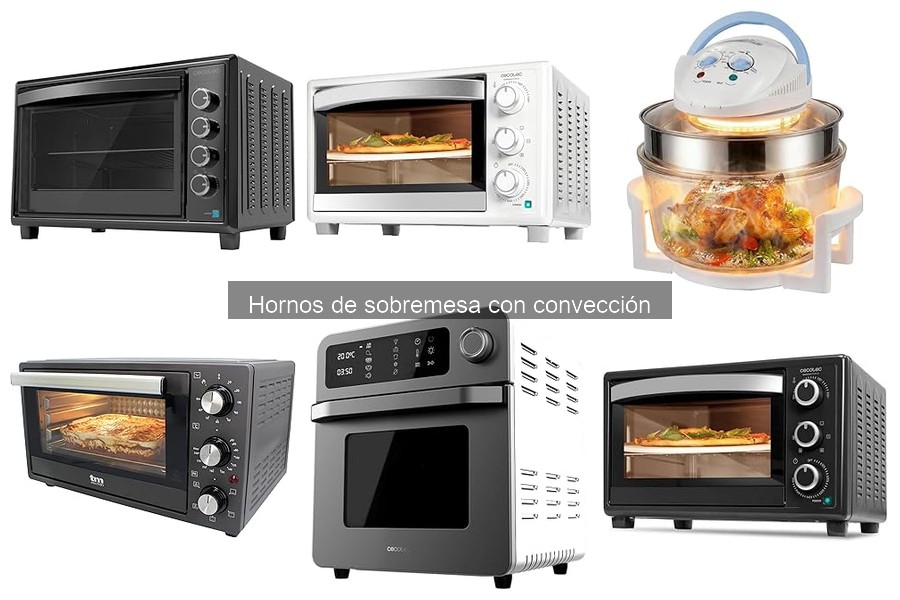 Alternativas a hornos de sobremesa con convección