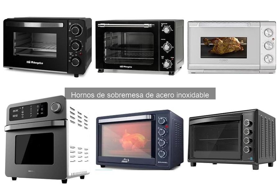 Alternativas a Hornos de Sobremesa de Acero Inoxidable