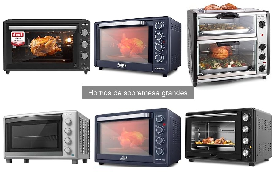 Alternativas a Hornos de Sobremesa Grandes: ¿Qué Elegir?