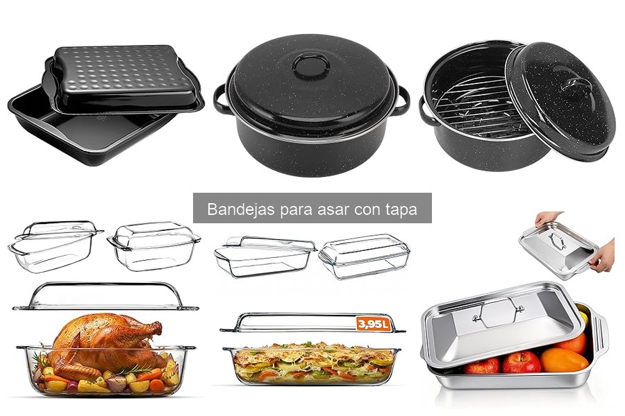 Alternativas a las Bandejas para Asar con Tapa: Mejores Opciones