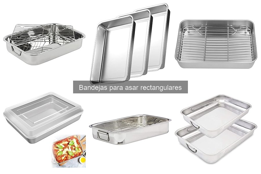Alternativas a las bandejas para asar rectangulares