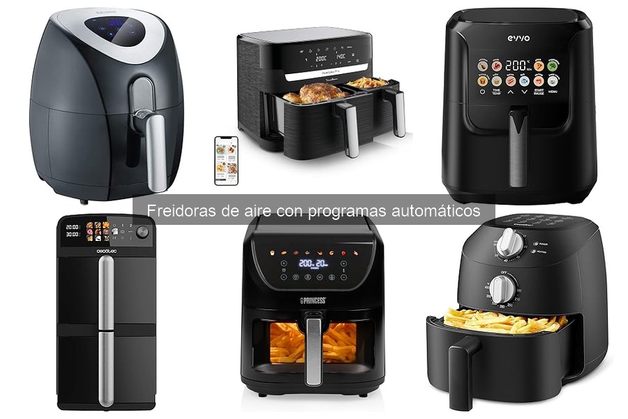 Alternativas a las freidoras de aire automáticas: opciones efectivas