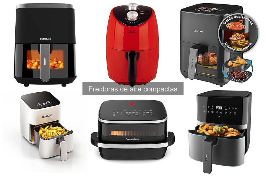 Alternativas a las freidoras de aire compactas para cocinar