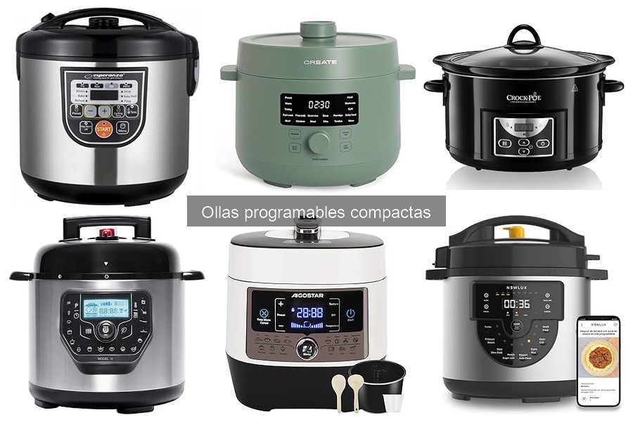 Alternativas a las Ollas Programables Compactas: Mejores Opciones