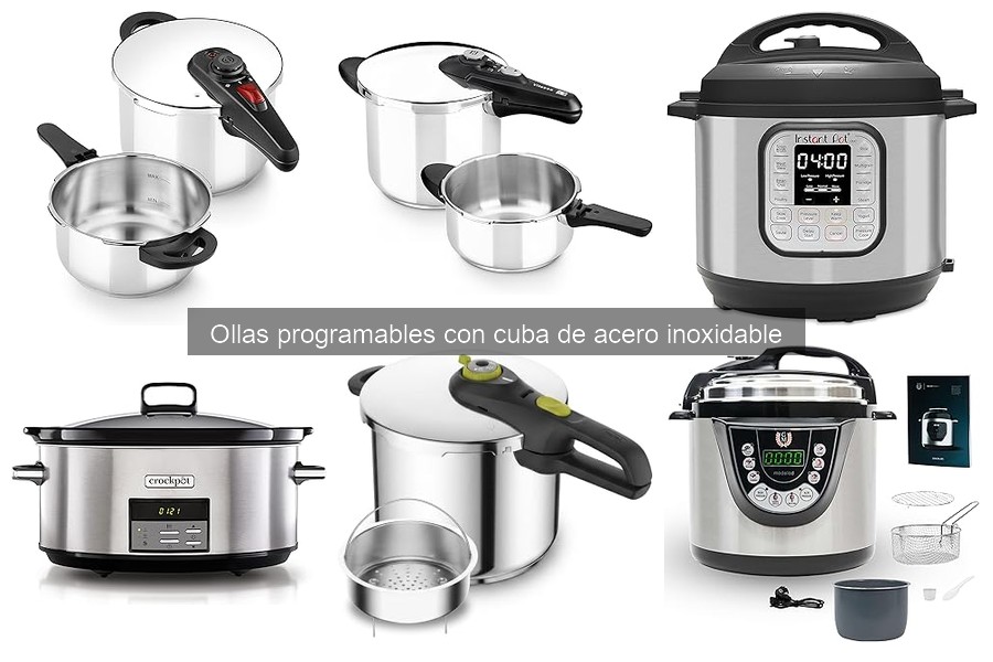 Alternativas a las ollas programables de acero inoxidable