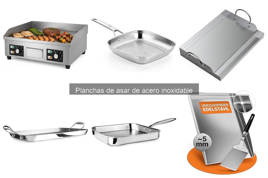 Alternativas a las Planchas de Asar de Acero Inoxidable