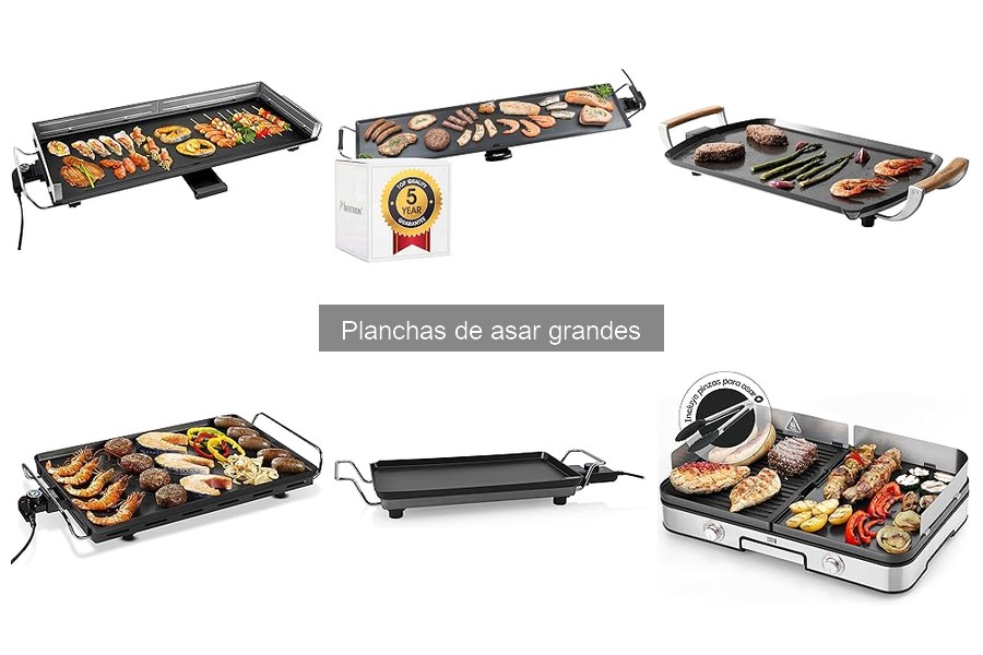 Alternativas a las Planchas de Asar Grandes para Cocinar