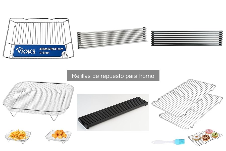 Alternativas a las rejillas de repuesto para horno