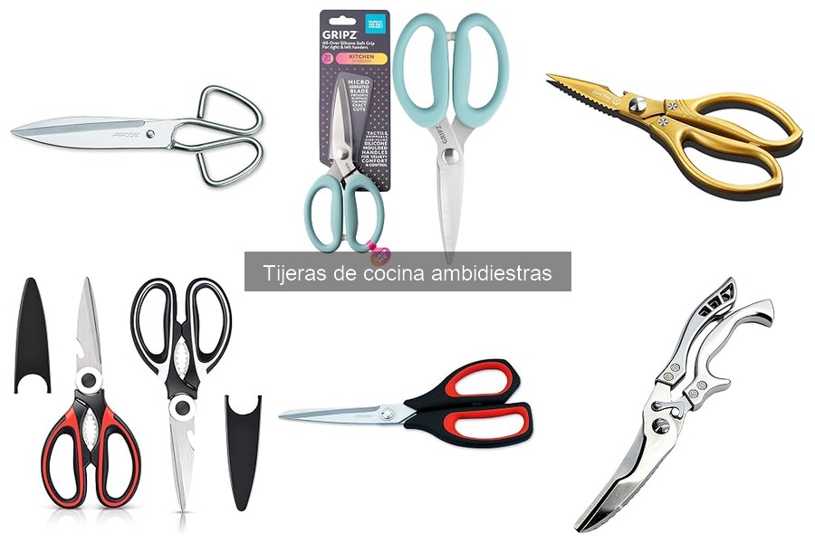 Alternativas a las Tijeras de Cocina Ambidiestras