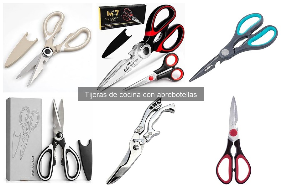 Alternativas a las Tijeras de Cocina con Abrebotellas