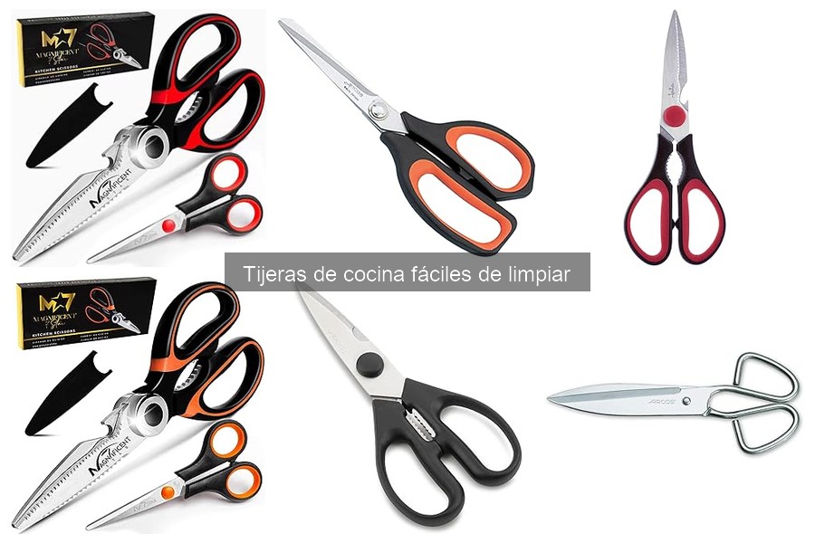Alternativas a las Tijeras de Cocina Fáciles de Limpiar