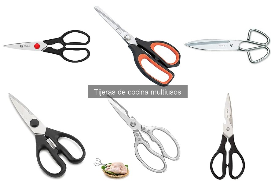 Alternativas a las Tijeras de Cocina Multiusos: Descubre las Mejores