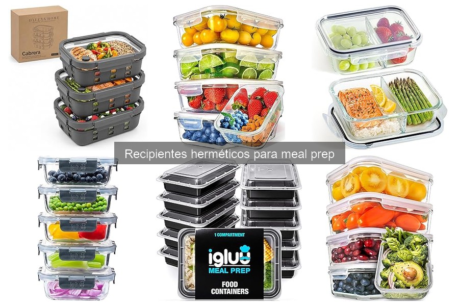 Alternativas a los Recipientes Herméticos para Meal Prep