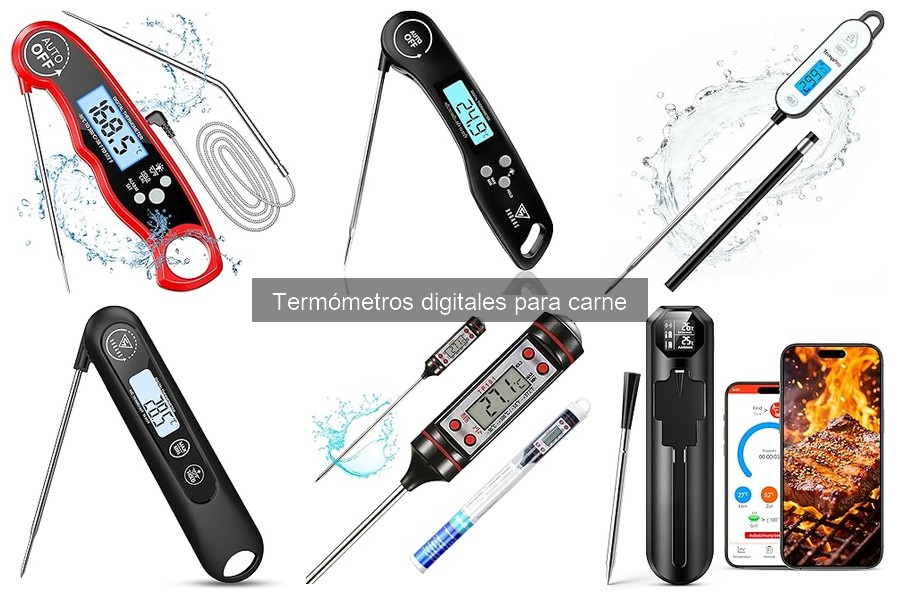 Alternativas a los termómetros digitales para carne