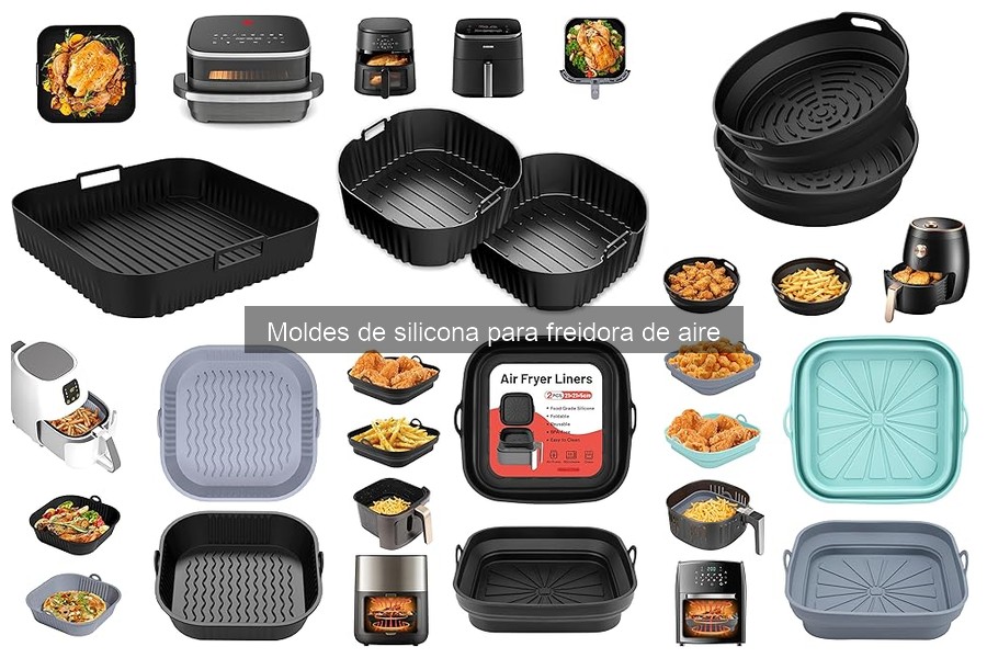 Alternativas a Moldes de Silicona para Freidora de Aire