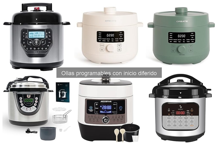 Alternativas a ollas programables con inicio diferido