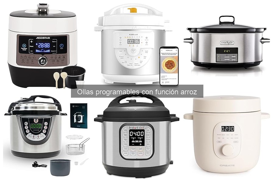 Alternativas a ollas programables para cocinar arroz
