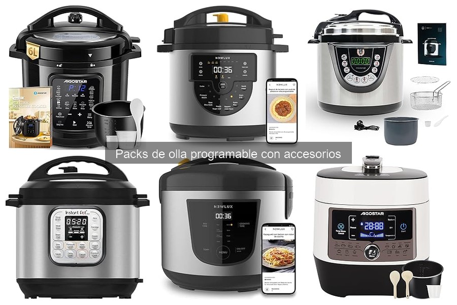 Alternativas a Packs de Olla Programable con Accesorios