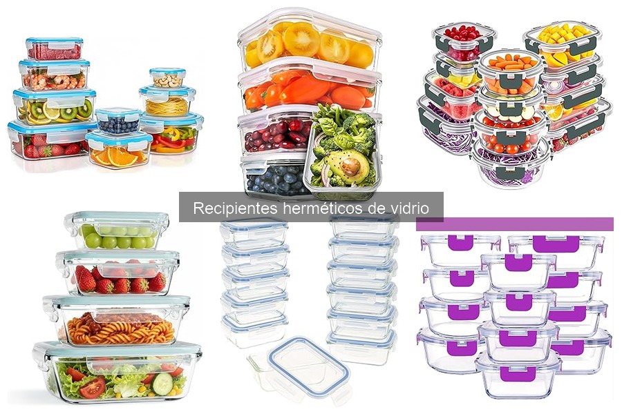 Alternativas a Recipientes Herméticos de Vidrio para Alimentos