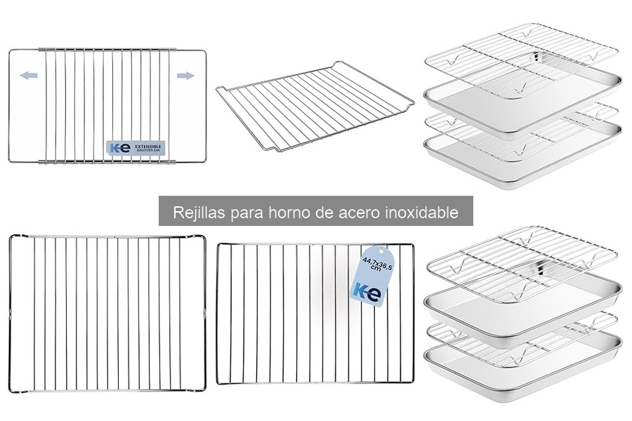 ** Alternativas a rejillas de horno de acero inoxidable