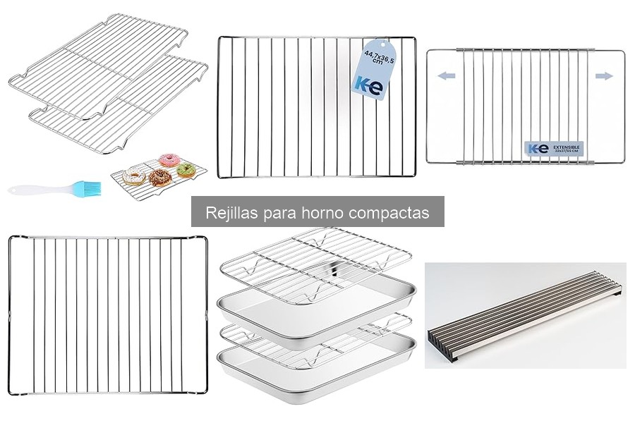 Alternativas a rejillas para horno compactas: ¡descúbrelas!