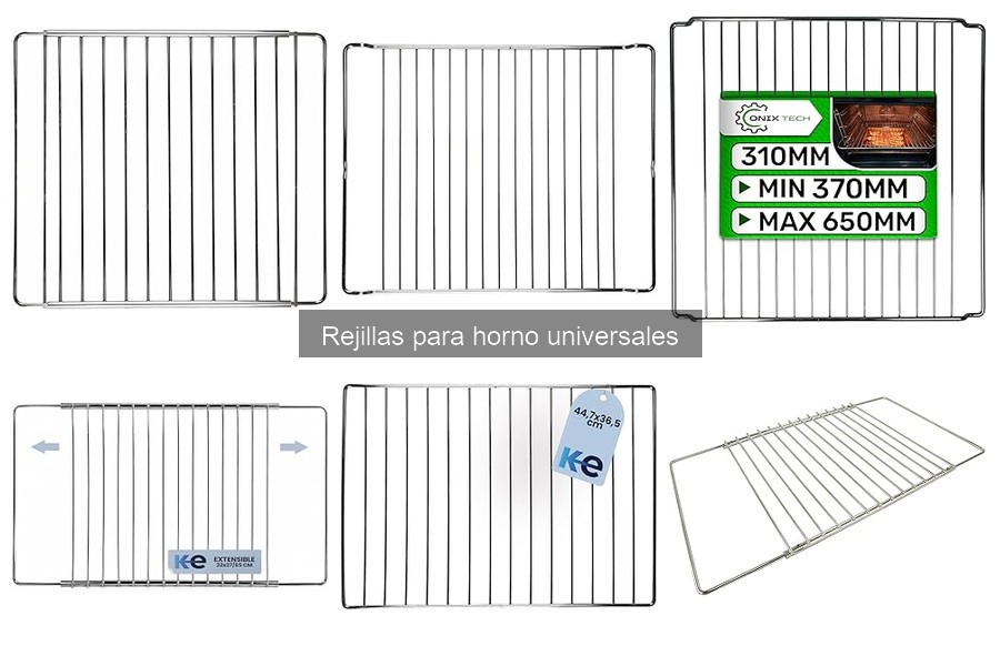 Alternativas a Rejillas para Horno Universales: Mejores Opciones