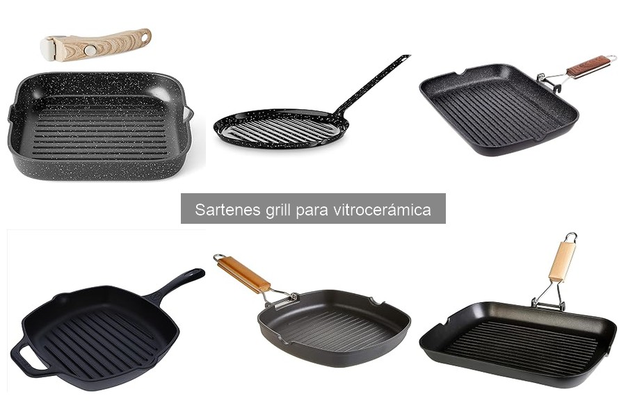 Alternativas a Sartenes Grill para Cocinar en Vitrocerámica