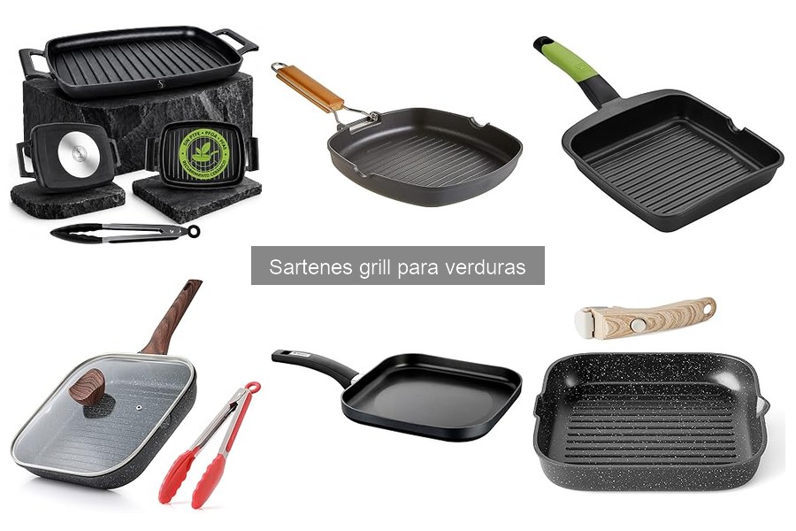Alternativas a sartenes grill para verduras: ¡conoce tus opciones!