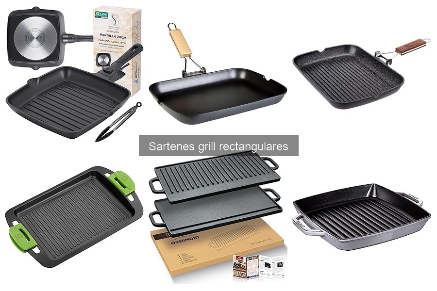 Alternativas a Sartenes Grill Rectangulares para Cocinar