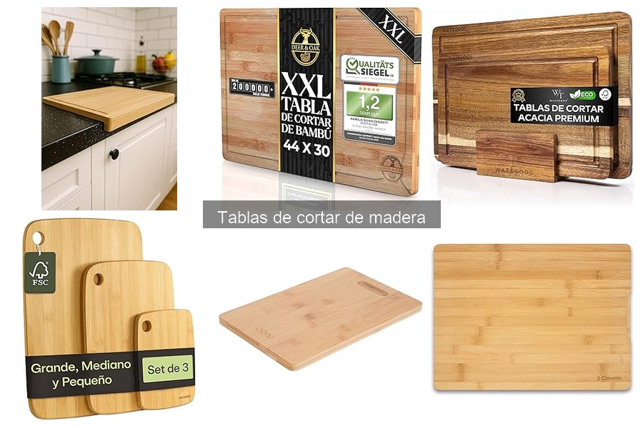 Alternativas a Tablas de Cortar de Madera: ¿Cuál Elegir?