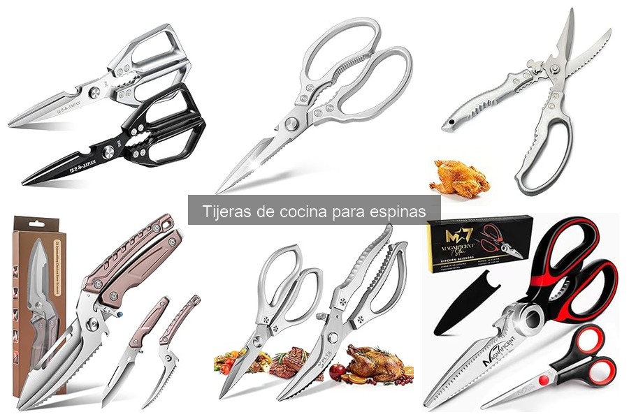 Alternativas a tijeras de cocina para espinas: alternativas efectivas