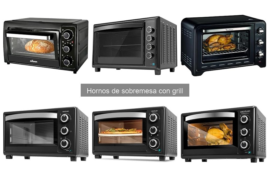 Alternativas al horno de sobremesa con grill: ¡Descubre las mejores!