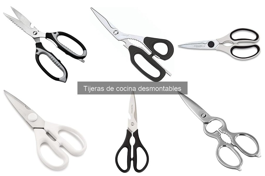 Beneficios de las tijeras de cocina desmontables