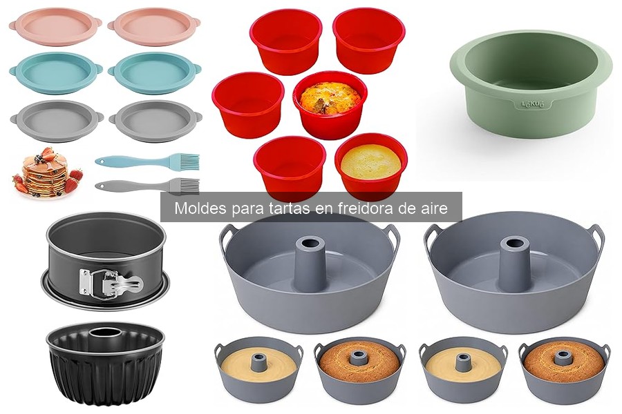 Beneficios de los moldes de silicona en freidora de aire