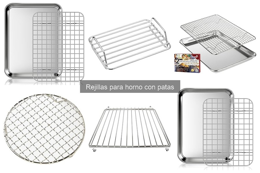 Beneficios de usar rejillas para horno con patas